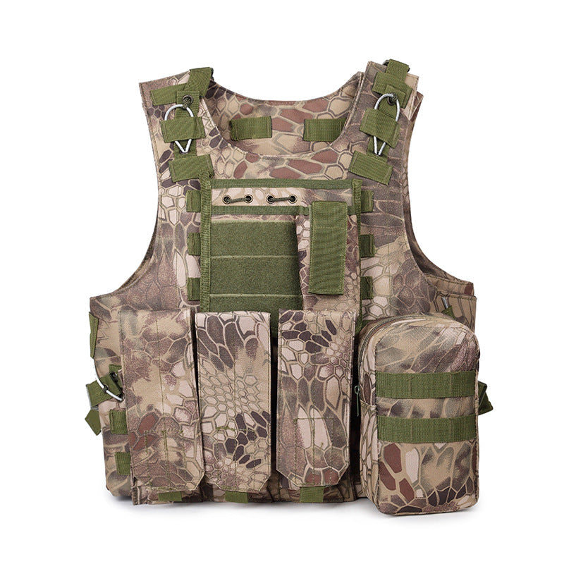 Amphibious Vest Field Camouflage Self-defense Combat Sports Backpacks