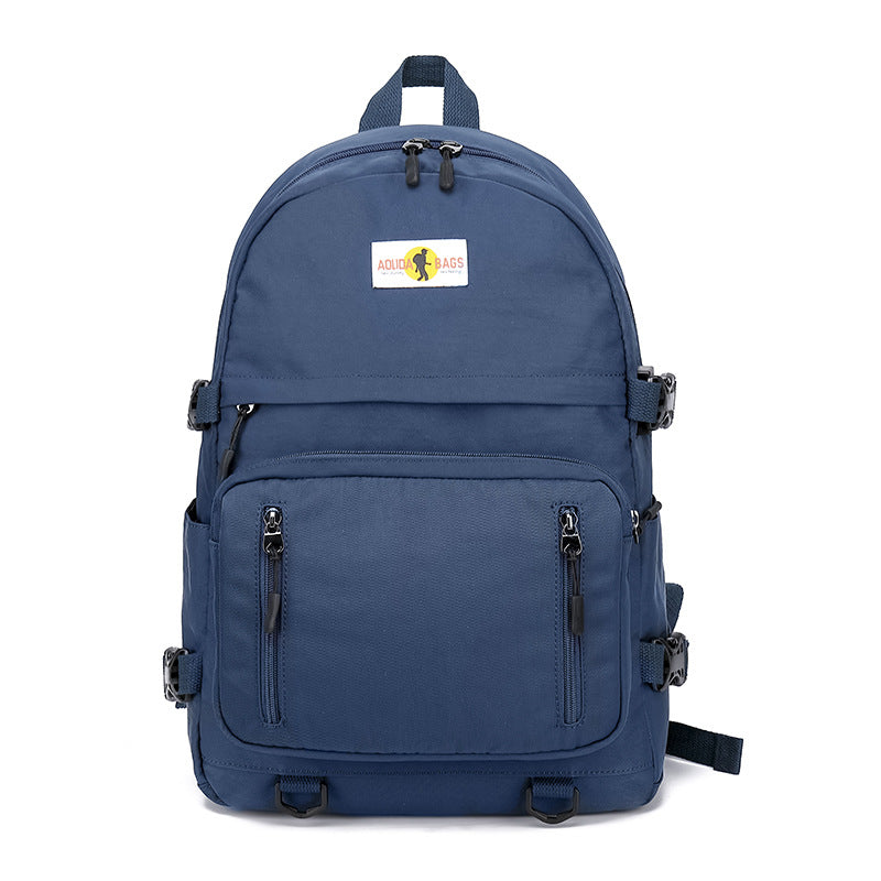Women's & Men's & Solid Color Leisure Backpacks