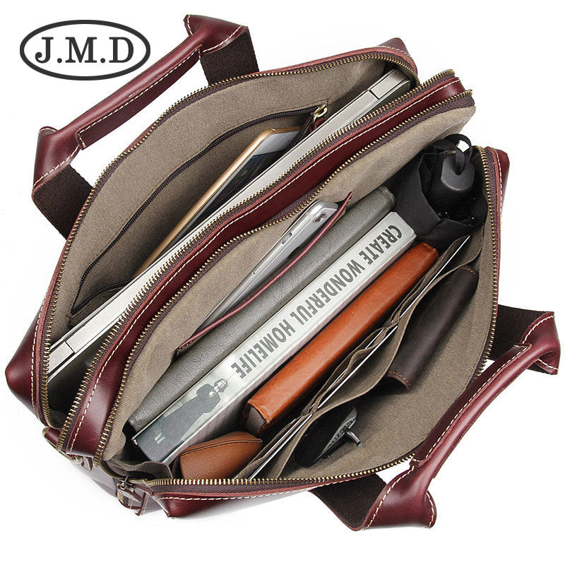 Men's Simple Fashion Business Computer First Layer Men's Briefcases