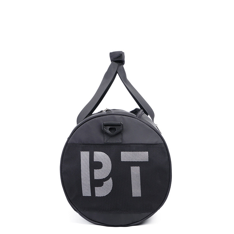Women's & Men's & Training Dry Wet Separation Cylinder Travel Bags