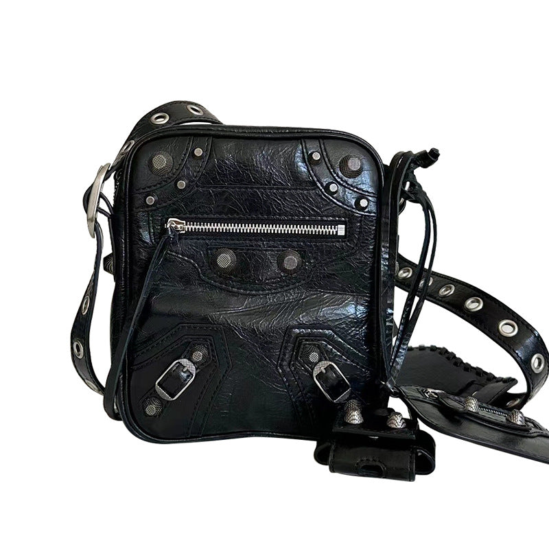 High Quality Three-in-one Motorcycle Oil Wax Crossbody Bags