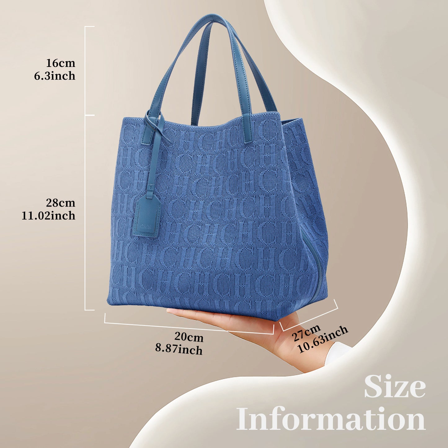 Women's Spring Fashion Design Large Capacity High Shoulder Bags