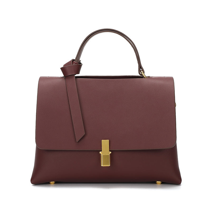Women's Genuine Leather Trendy Design Fashion Shoulder Bags