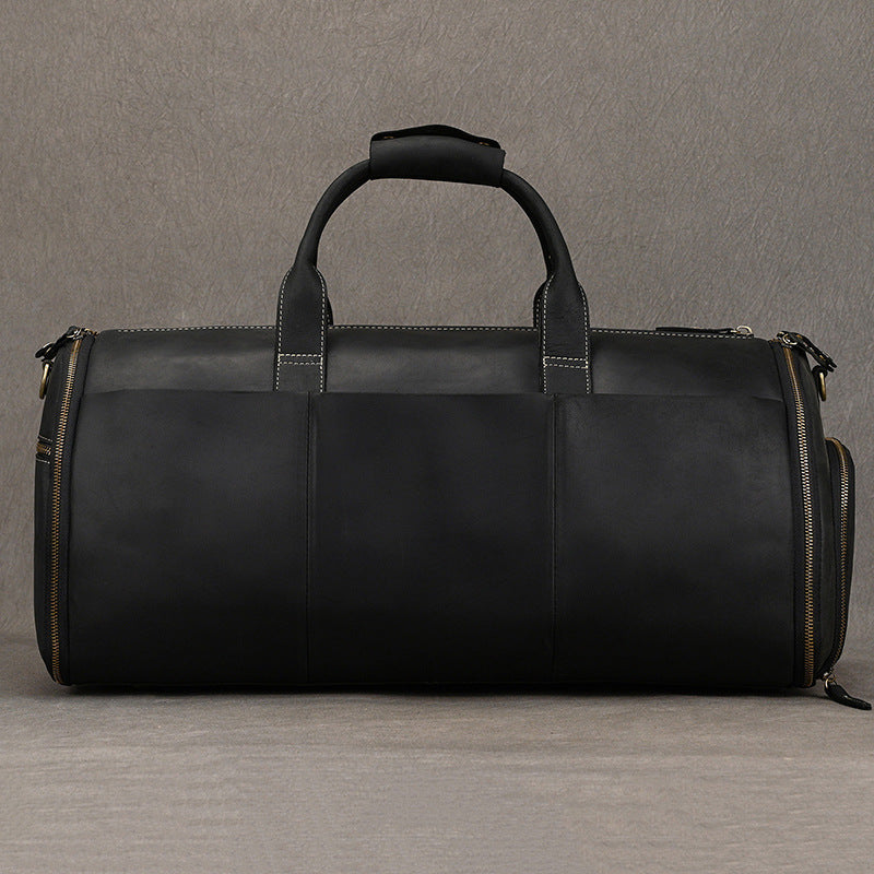 Horse Leather Folding Suit Storage Dry Travel Bags