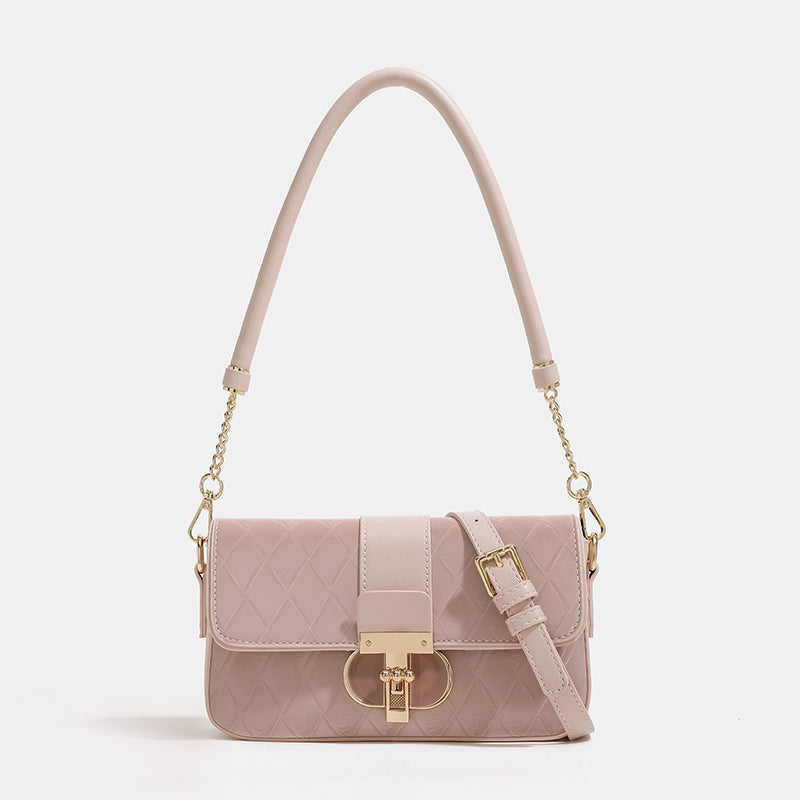 Light Summer Neon Rhombus Chain High Small Square Bags