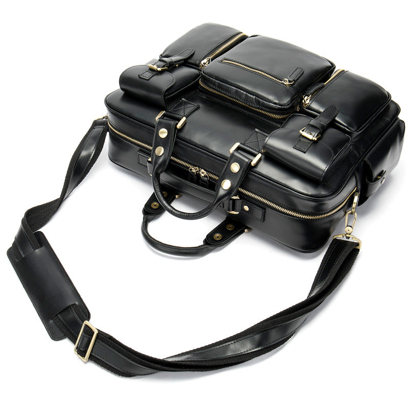 Men's Retro Large Capacity Portable Multifunctional Bags