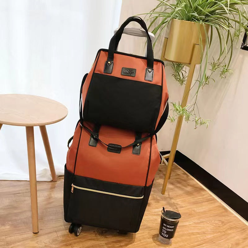 Men's Korean Style Portable Large Capacity Waterproof Travel Bags