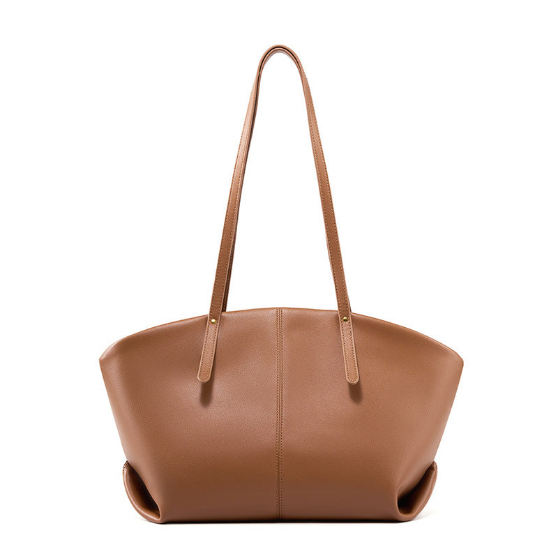 Fashion Cattlehide Leather Big Large Capacity Tote Bags