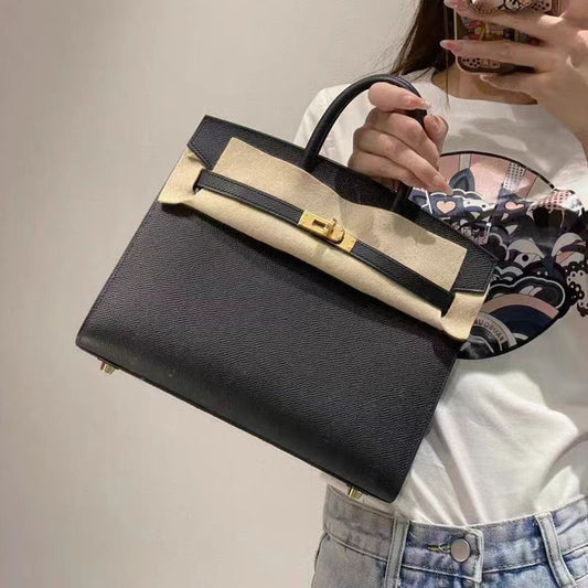 Women's Outside Seam Commute Kelly Trendy Fashionable Handbags