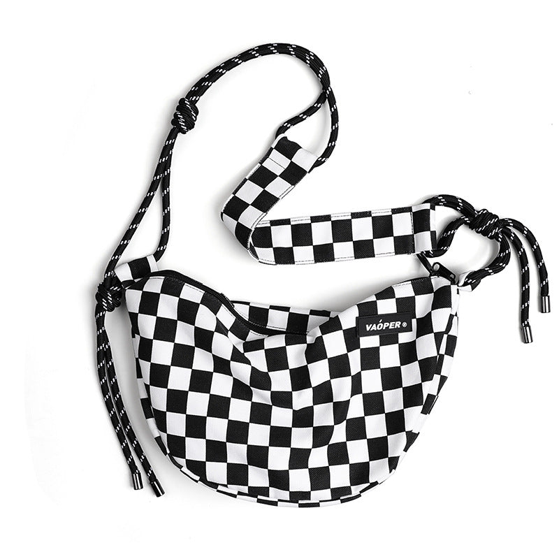 Women's & Men's & Hello Niche Dumpling Large Capacity Men's Messenger Bags