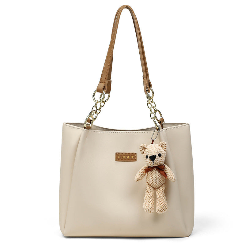 Women's High-grade Hand-held Large Capacity Commuting Tote Bags