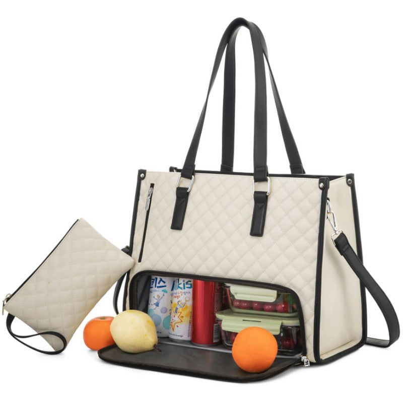Women's Large Capacity Insulated Family Lunch Box Tote Bags