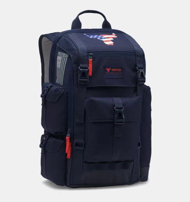 Men's Glamorous Workout Johnson Two Shoulders Sports Backpacks