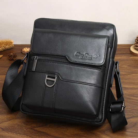 Men's Leather Vintage First Layer Cowhide Korean Men's Messenger Bags
