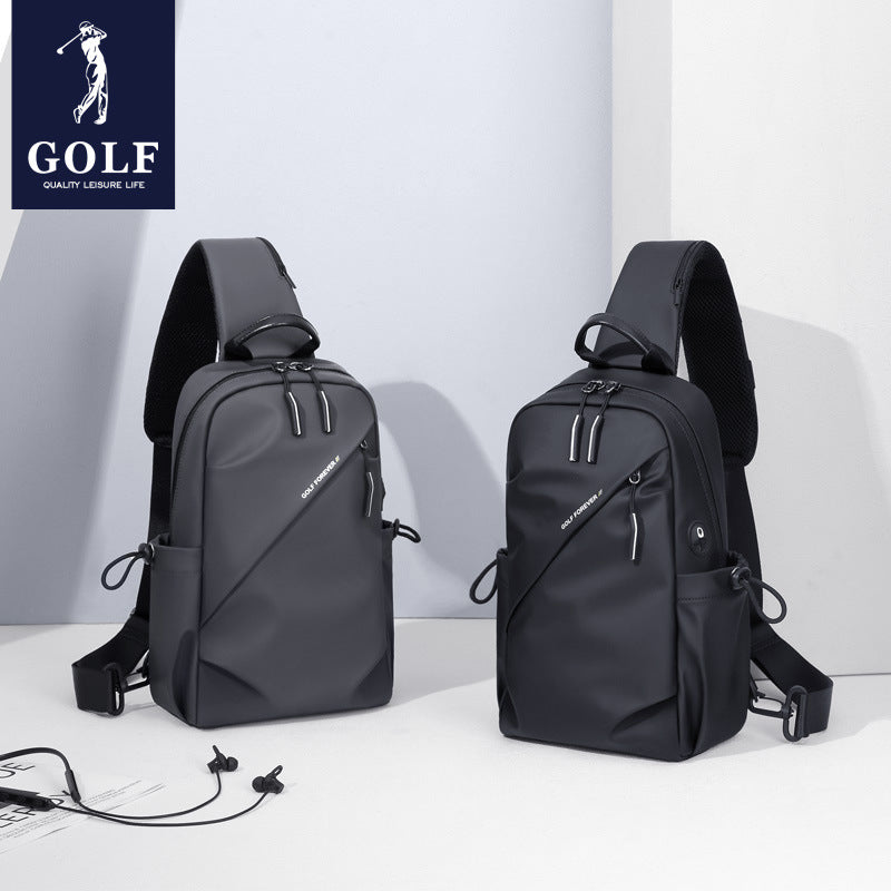 Men's Popular Golf Fashion Large Capacity Men's Chest Bags