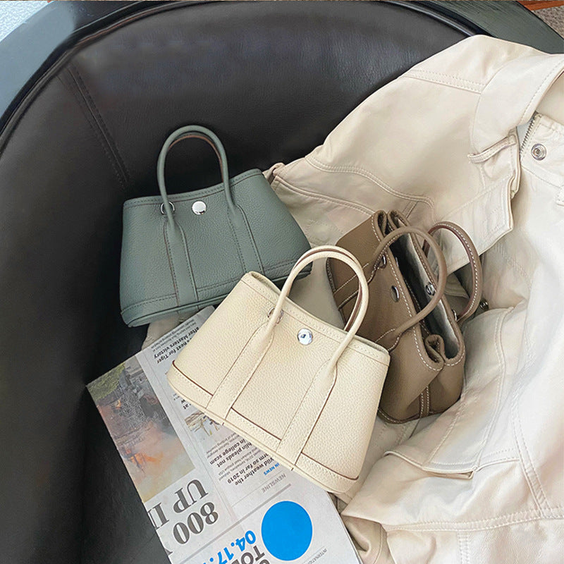 Women's Fashion Mini Genuine Leather Portable Shoulder Bags