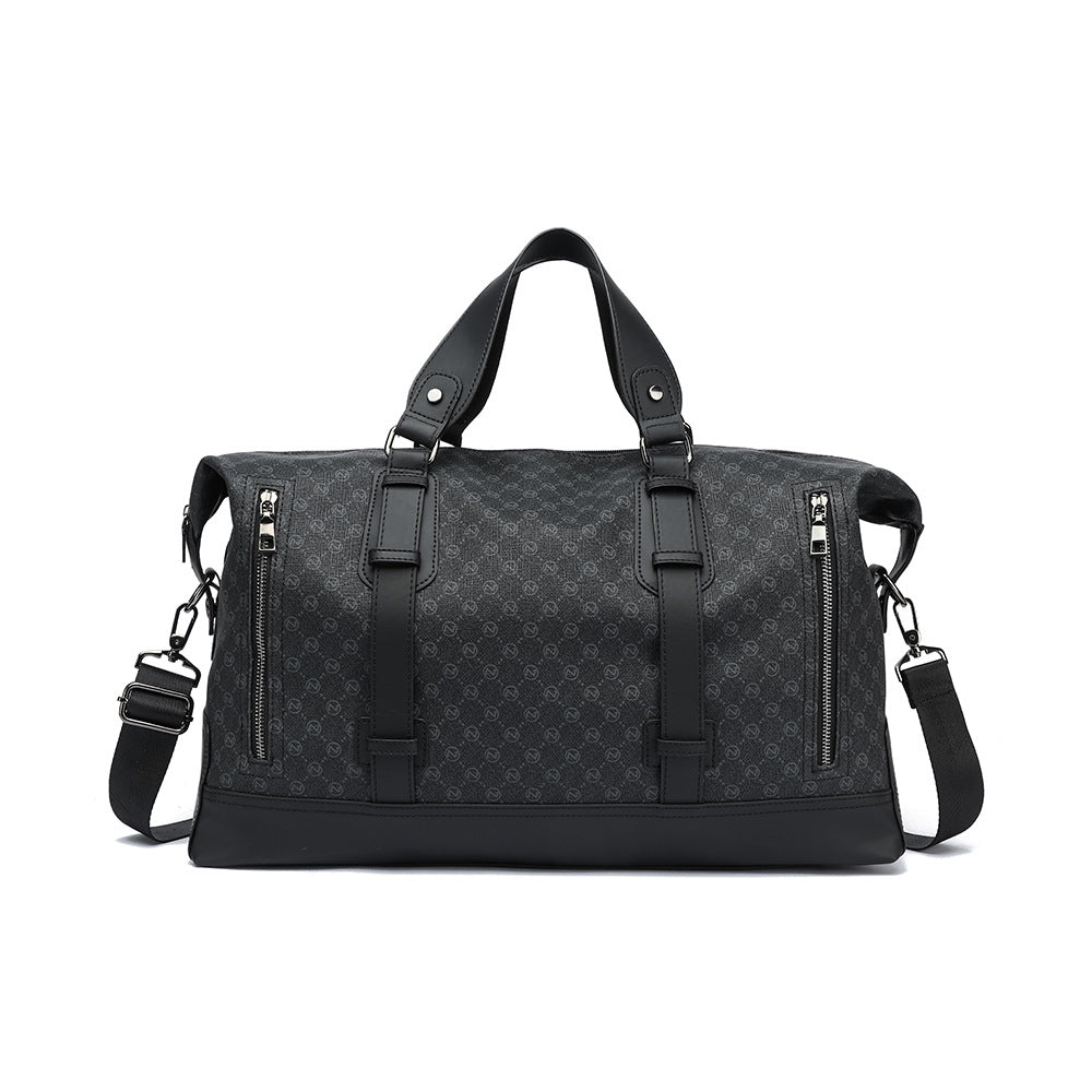 Men's Large Capacity Short Business Trip Trendy Shoulder Bags