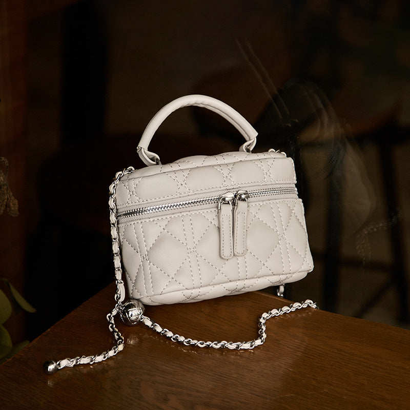 Women's Summer Mini Chain High-grade Leather Crossbody Bags