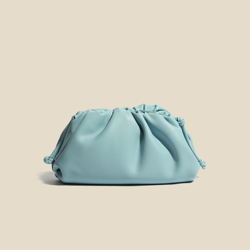Women's Cloud Solid Color Soft Full Grain Crossbody Bags