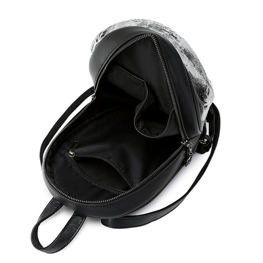 Three-dimensional Relief Punk Fashion Cool Personality Beak Backpacks