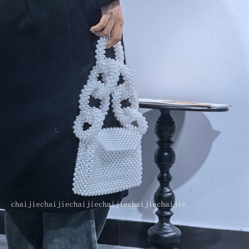 Style Light Luxury Advanced Texture Handmade Handbags
