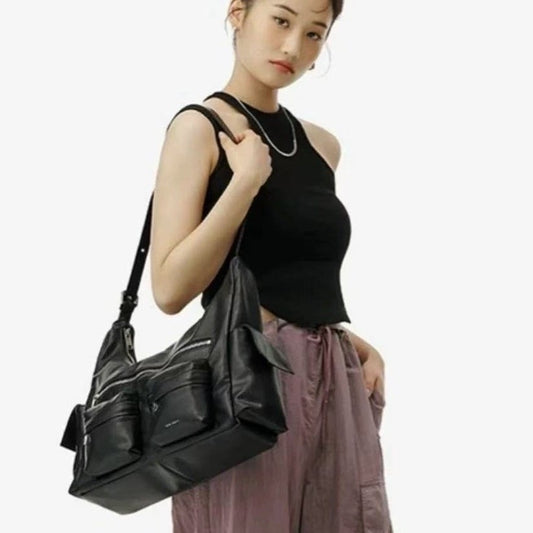 Charming Niche Size Saddle Song Female Shoulder Bags