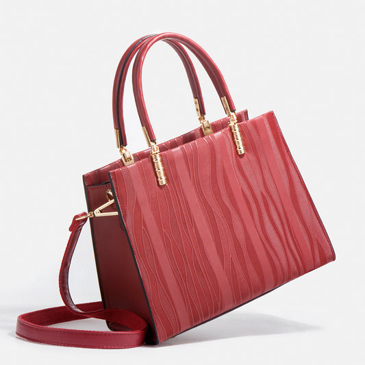 Women's Red Wedding Bridal Mother Engagement Large Handbags