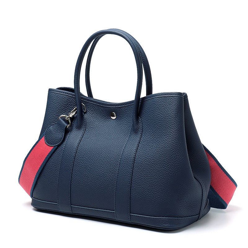 Women's First Layer Cowhide Simplicity Genuine Leather Handbags