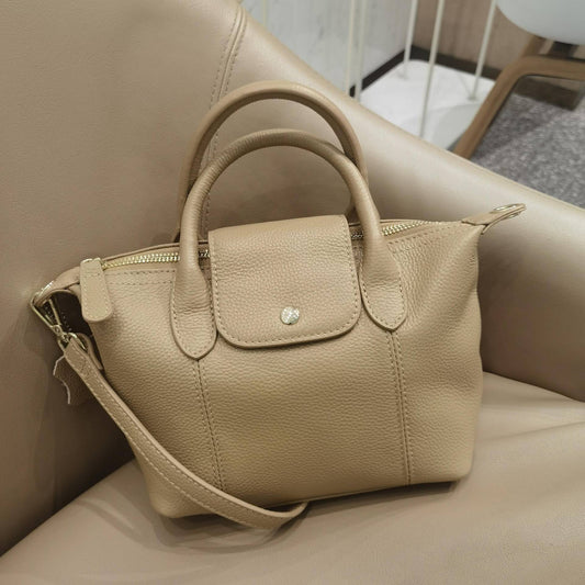 Women's Commute Soft Leather Dumpling Genuine Fashion Tote Bags