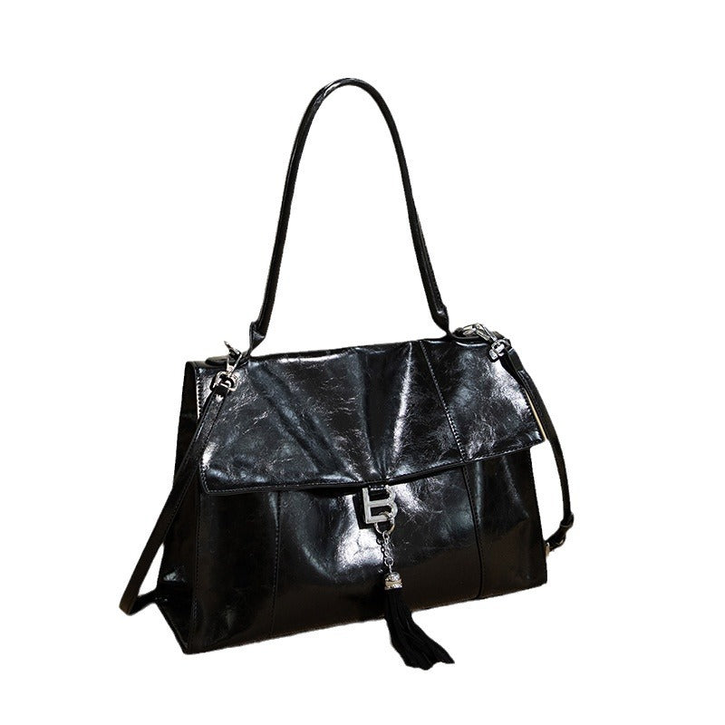Women's Fashion Simple Commuter High Sense Large Tote Bags