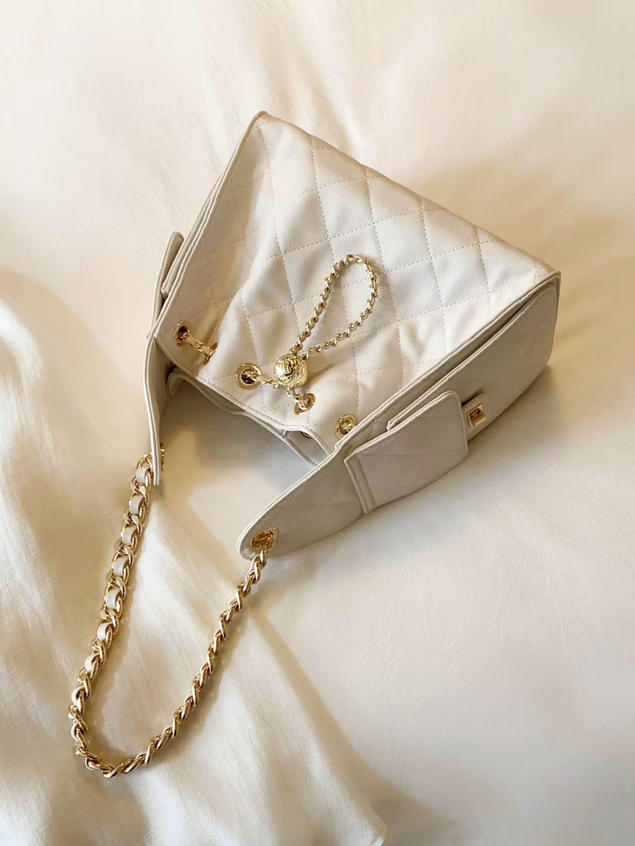 Women's Pretty Commute Style Design Rhombus Bucket Bags