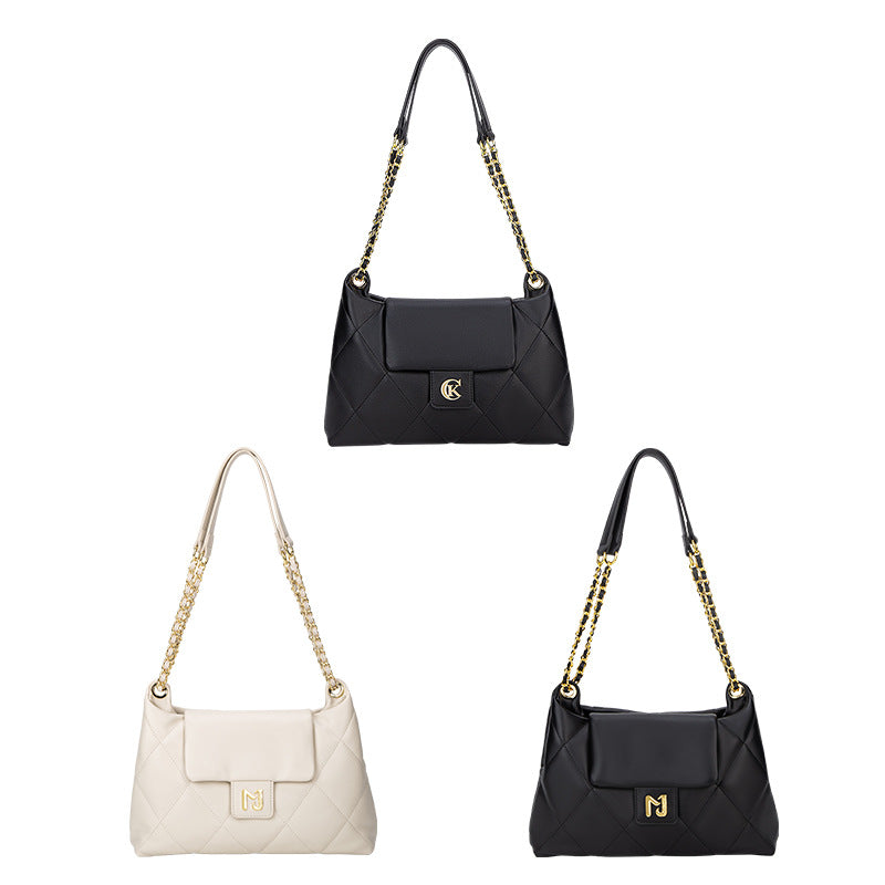 Women's Stray Garbage High-grade Classic Style Rhombus Tote Bags