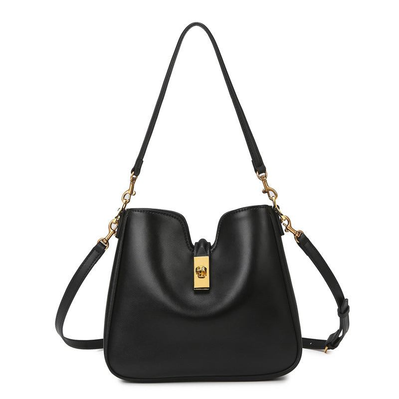 Women's Fashion Simple Commute Underarm Large Capacity Bags