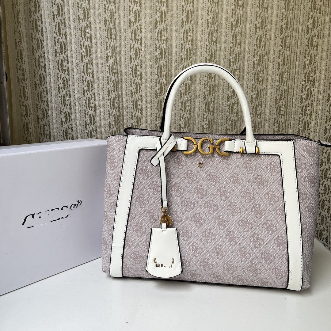 Women's Large Capacity Double Ornaments Printing Fashion Shoulder Bags