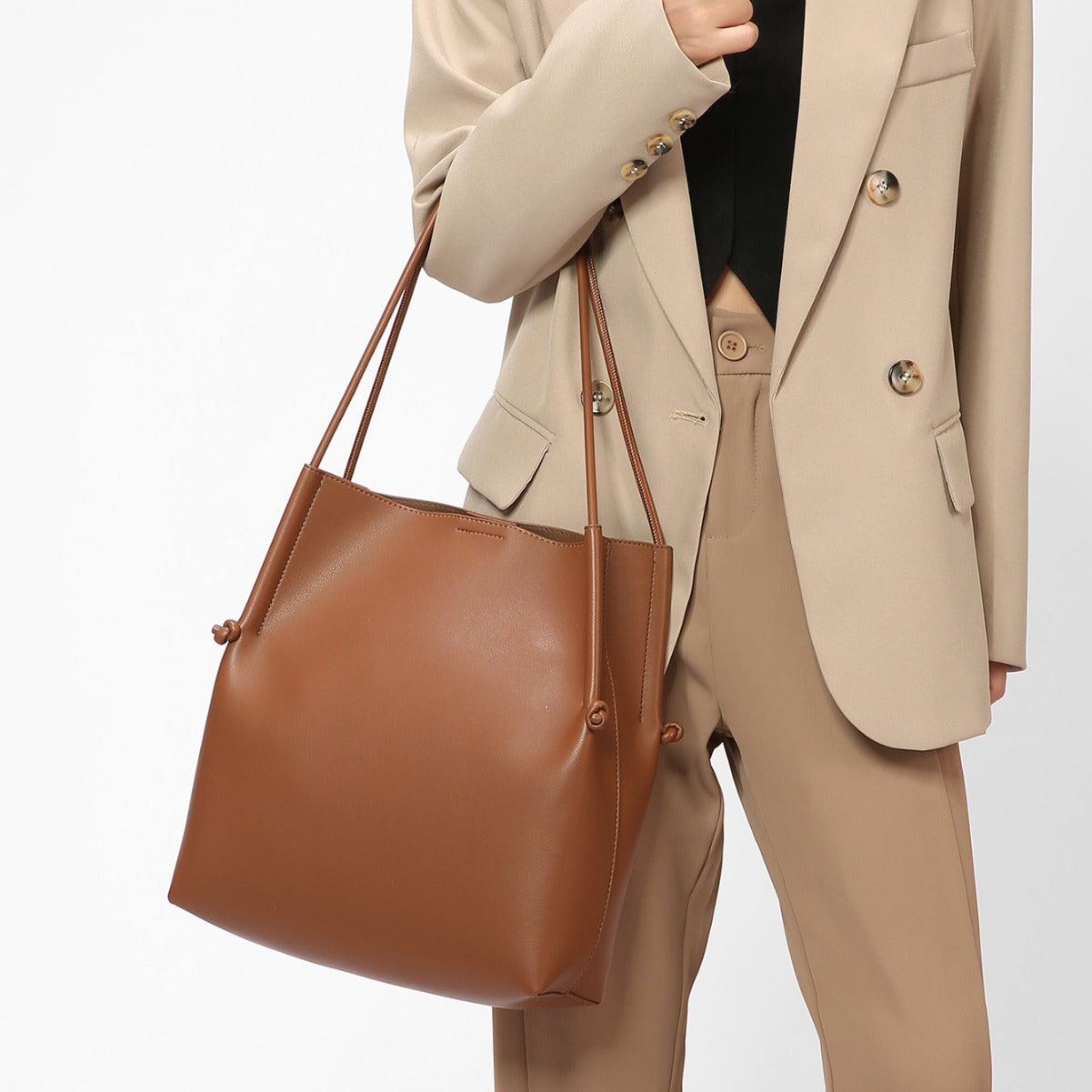 Women's Commuter High-grade Niche Retro Fashion Versatile Shoulder Bags