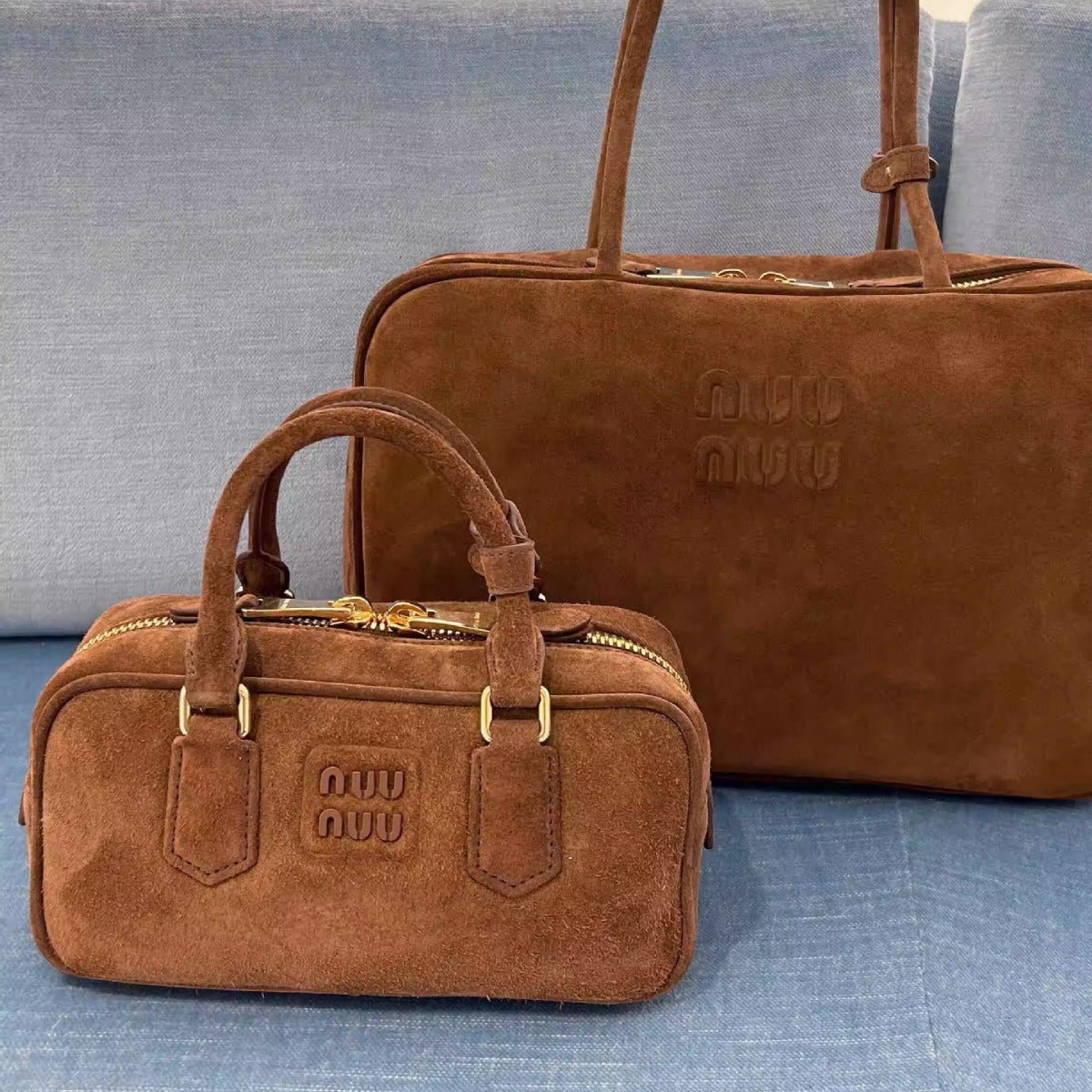 Women's Slouchy Fashionable Suede Size Design Bags