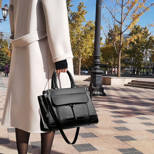 Women's Big Fashionable Korean Style Large Capacity Handbags