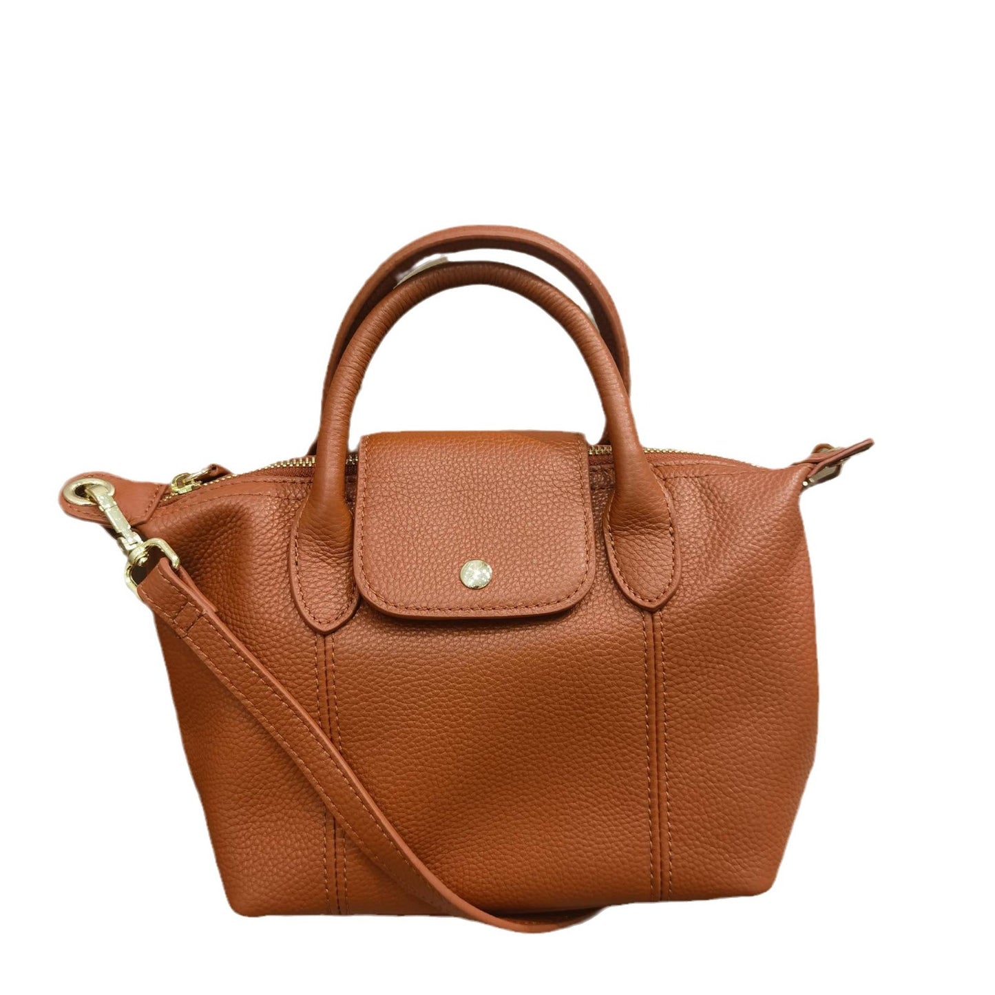 Women's Commute Soft Leather Dumpling Genuine Fashion Tote Bags