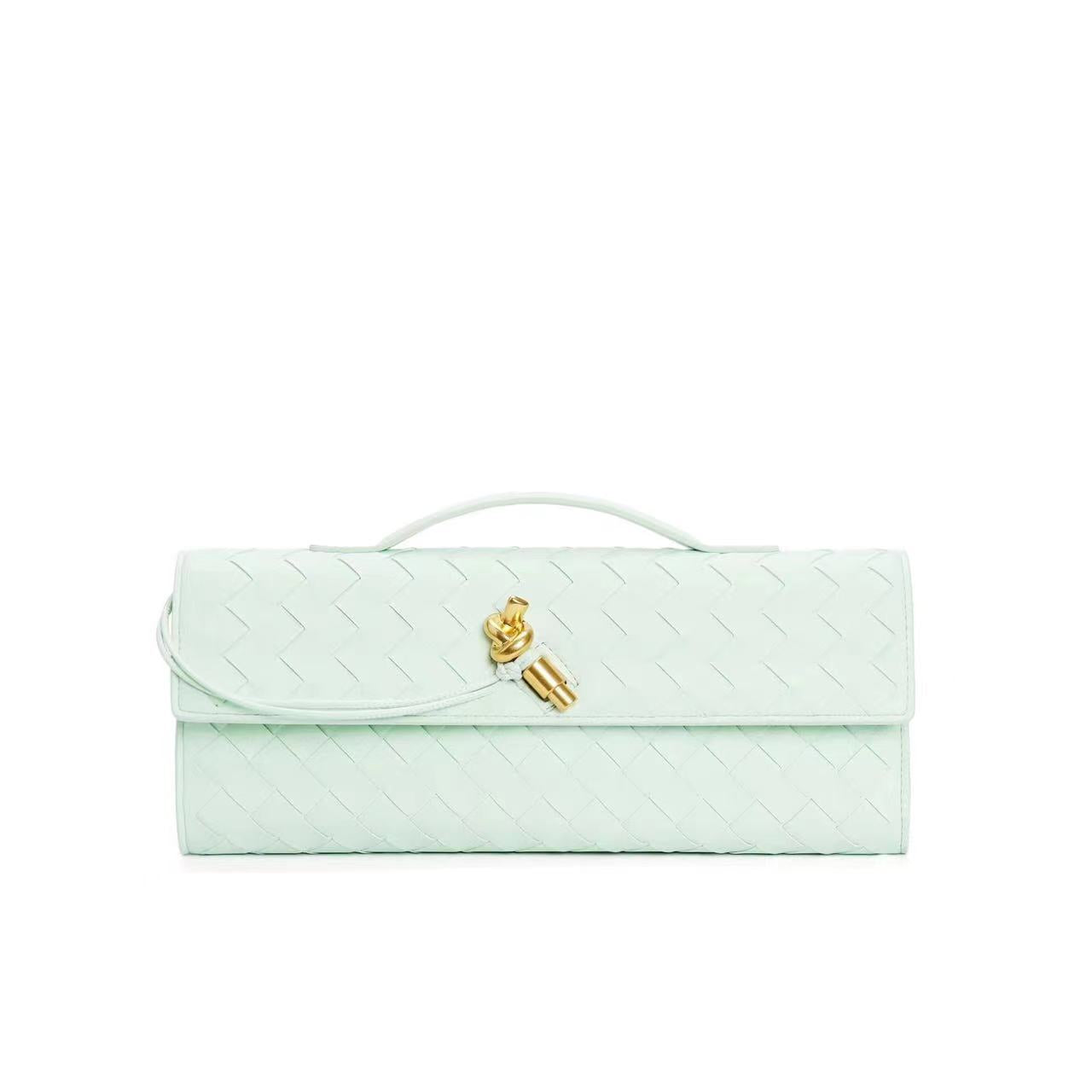 Women's French Stick Texture Hand-woven Hardware Fashion Handbags
