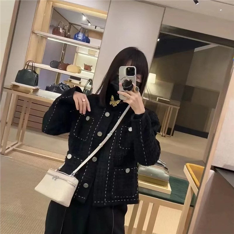 Lunch Box Cattle Leather Genuine Kelly Crossbody Bags