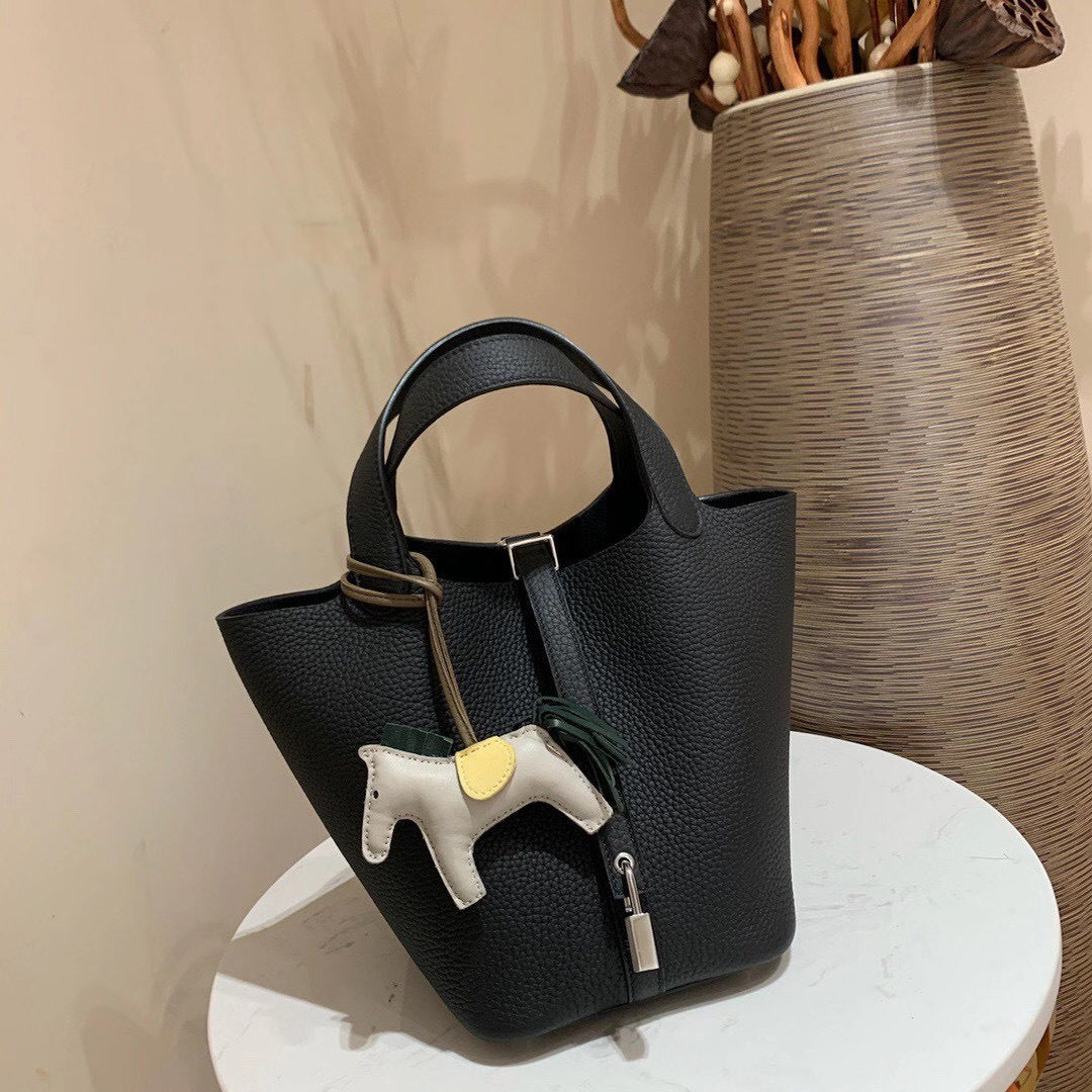 Women's Vegetable Basket For Hand Holding Fashion Bucket Bags