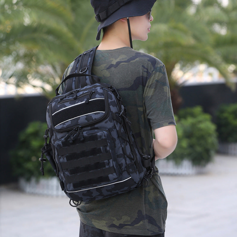 Men's Lure Tactics Exercise Camouflage Mountain Climbing Sports Backpacks