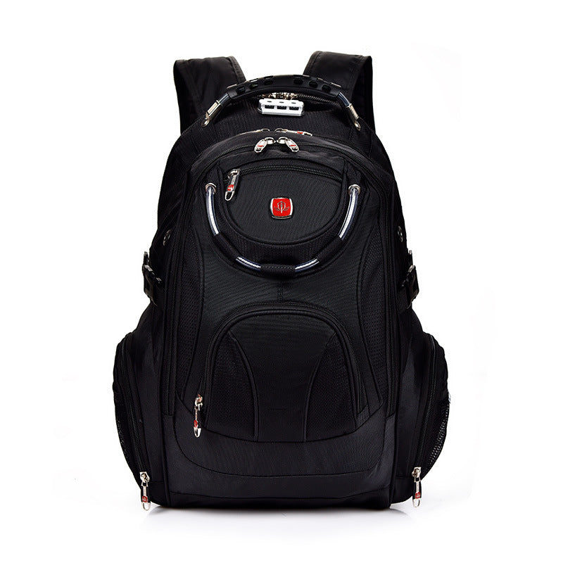 Men's Large Capacity Leisure Male College Spine Backpacks