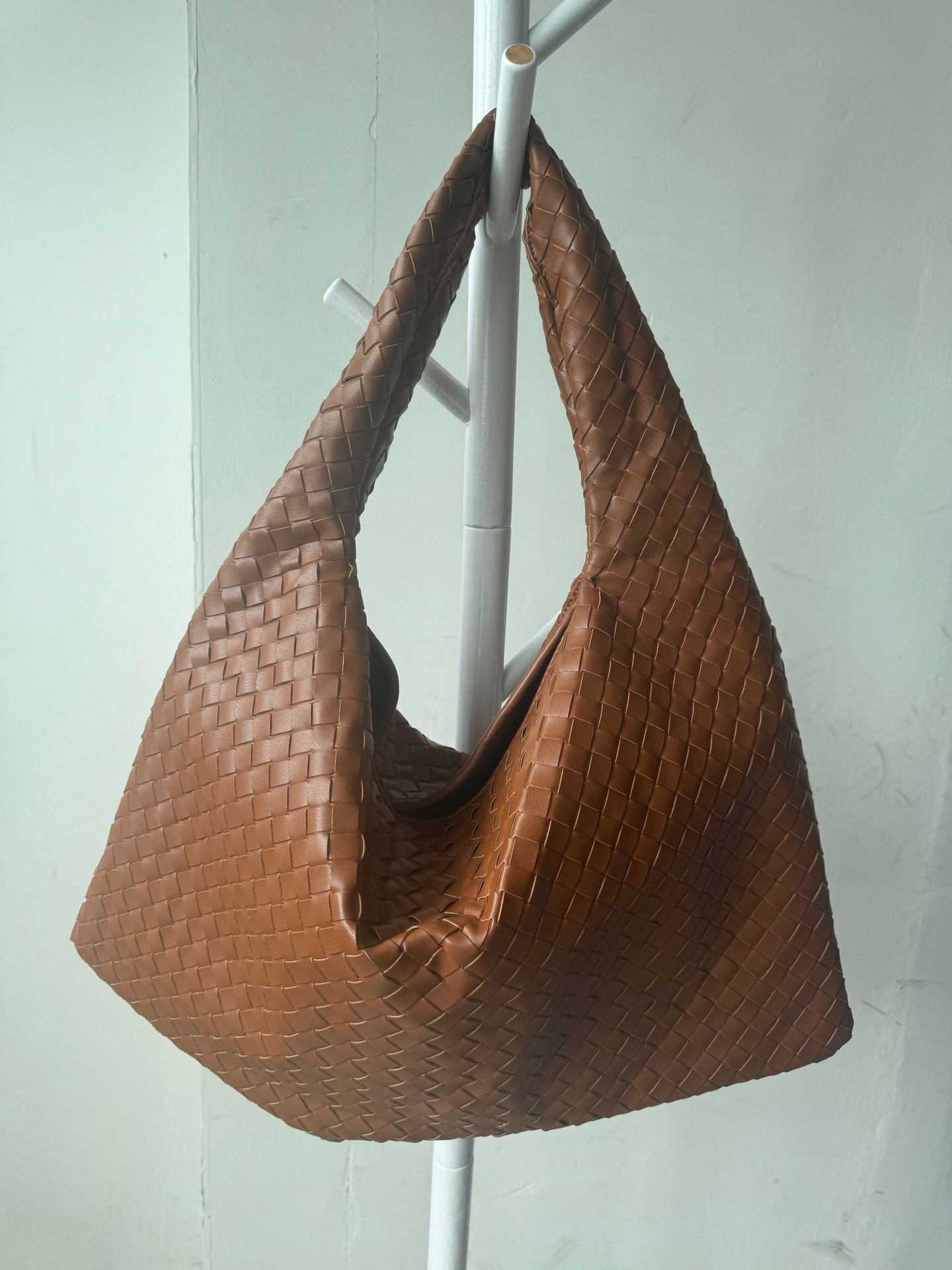 Women's Trendy Woven Large Capacity Totes Portable Tote Bags