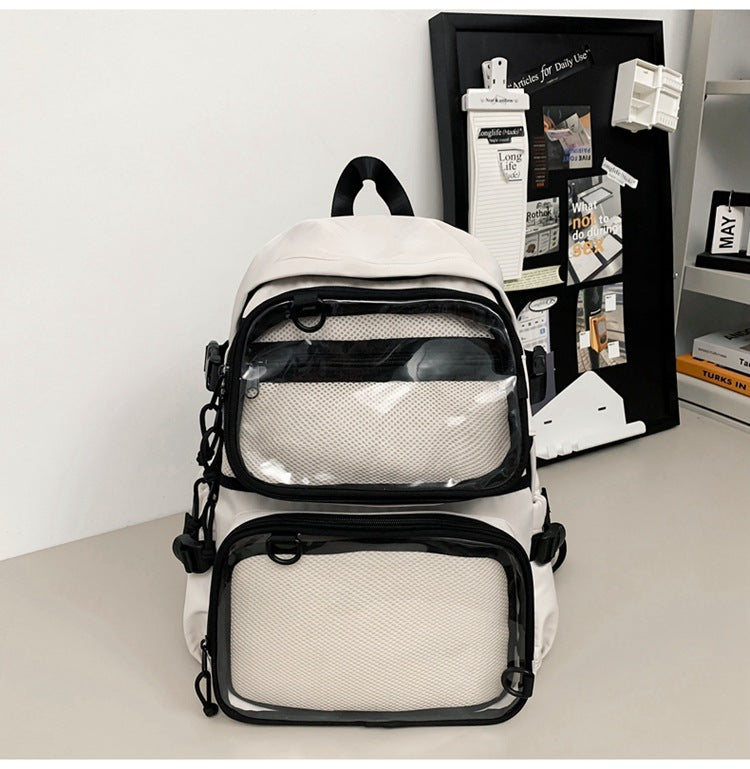 Cartoon Two-dimensional Detachable Primary Grade To Backpacks