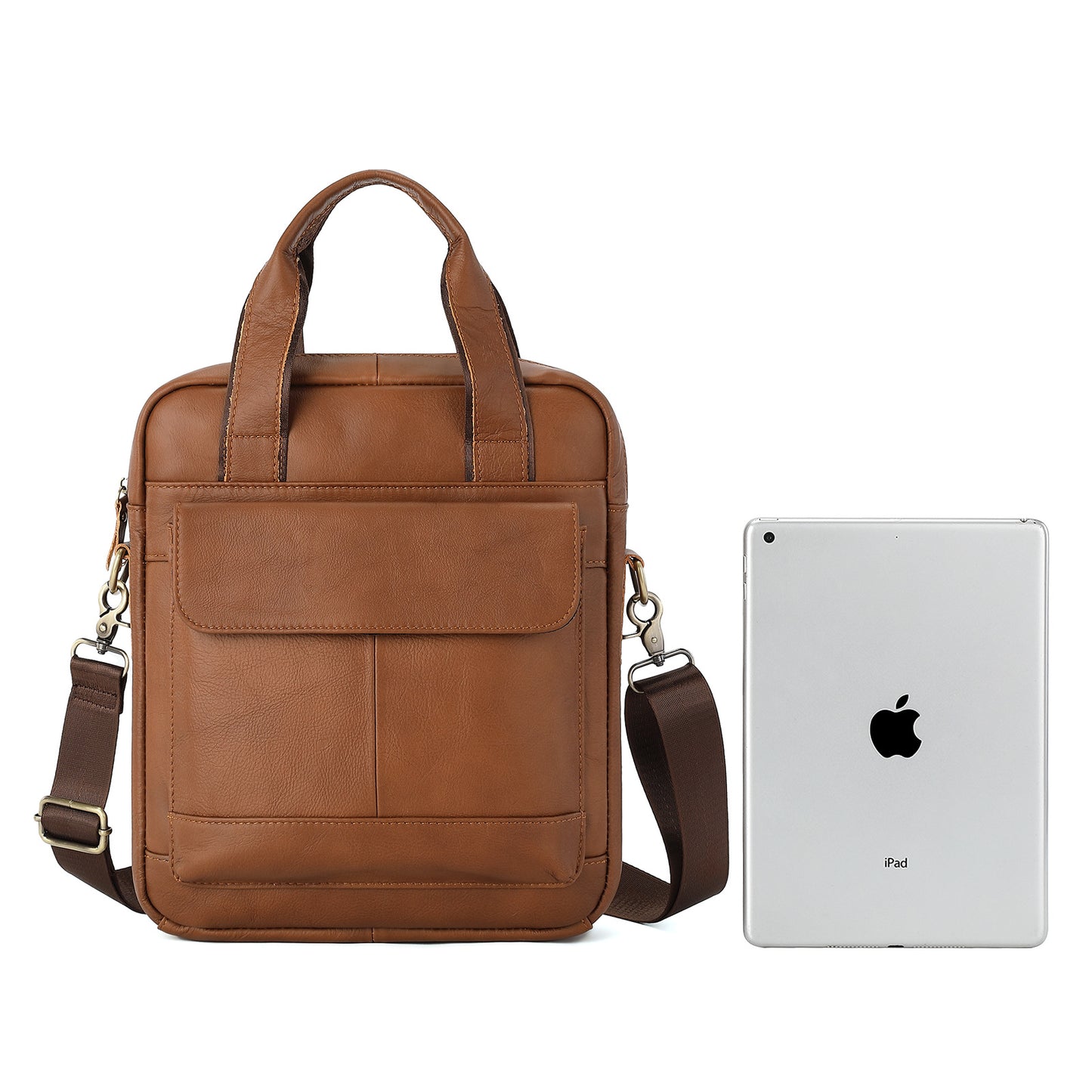 Men's Top Layer Cowhide Cover Type Men's Messenger Bags