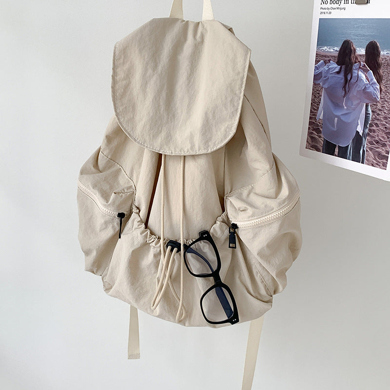 Women's Canvas Simple Daily Practical Large Capacity Backpacks