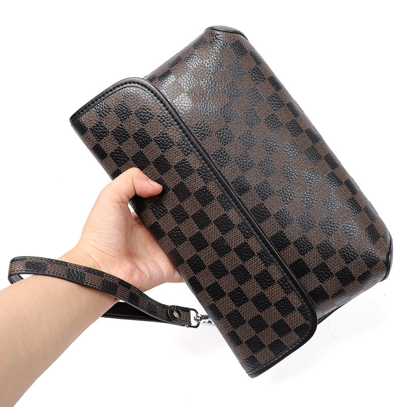 Men's Leather Street Trendy First Layer Cowhide Men's Messenger Bags