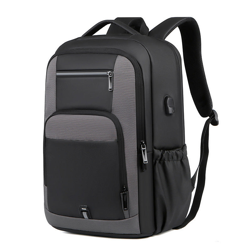 Men's Business Large Capacity Computer Waterproof Derm Backpacks