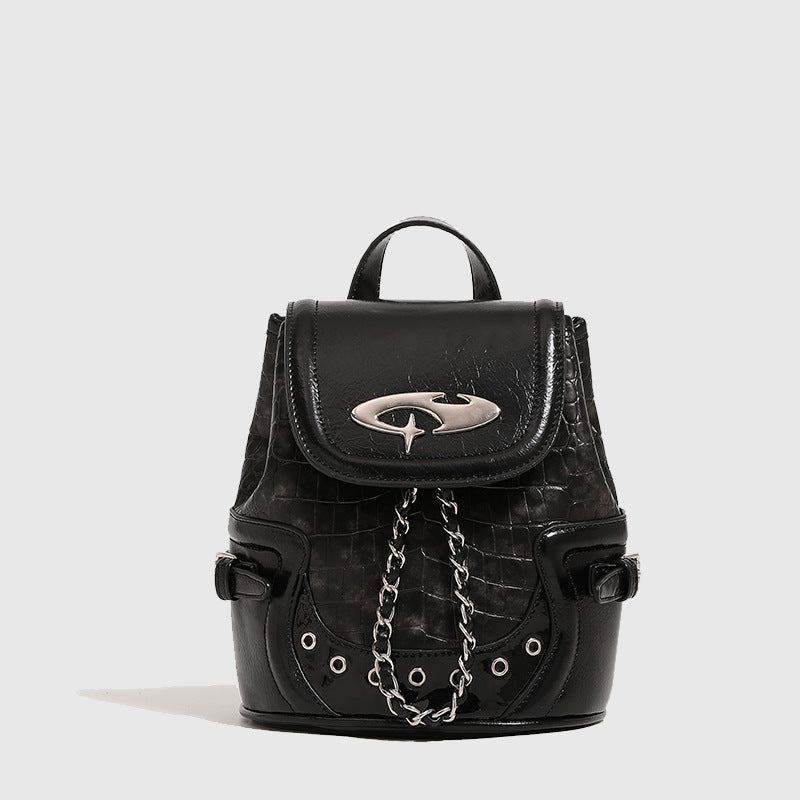 Women's Fog Pink Female Millennium Hot Crocodile Backpacks